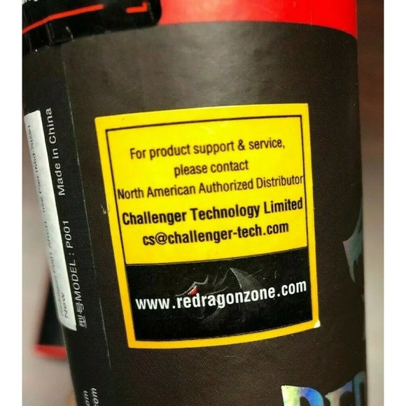 RedDragon Archelon Red Mid Sized Gaming Mouse Mat - Picture 9 of 10